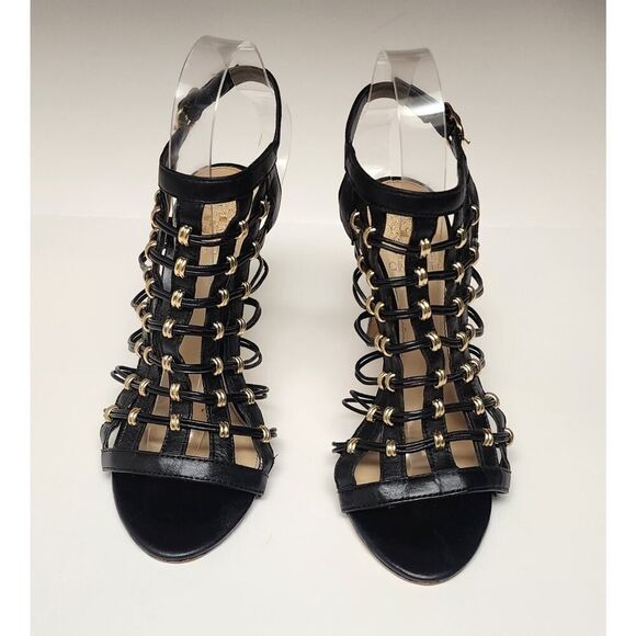 Vince Camuto VC-Kalare Caged Stiletto Heel Pumps Color Black Size 8M - Picture 6 of 12